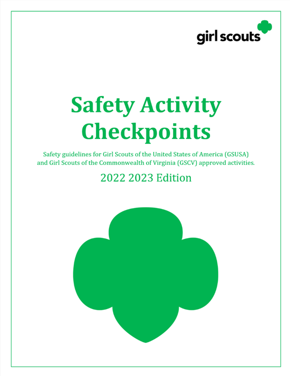 2022-2023 Safety Activity Checkpoints