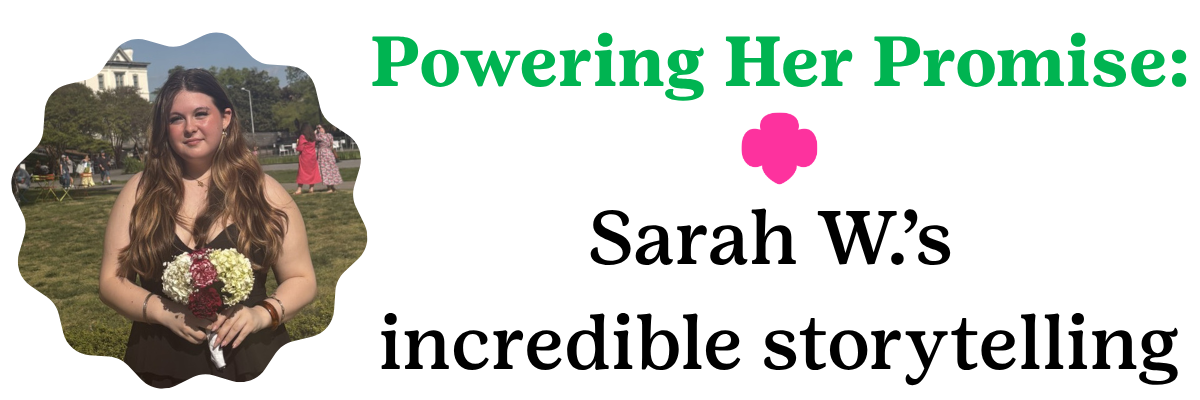 Read Sarah W.'s inspiring message here!